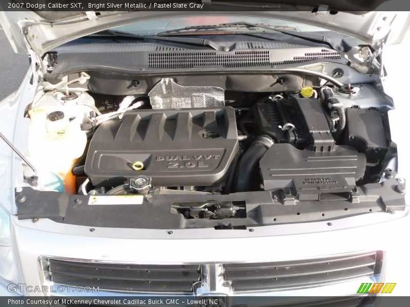 Bright Silver Metallic / Pastel Slate Gray 2007 Dodge Caliber SXT