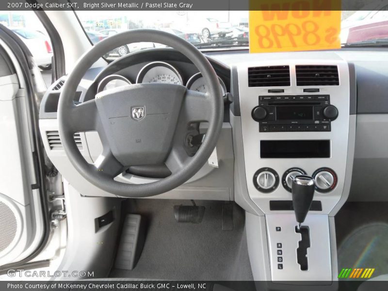 Bright Silver Metallic / Pastel Slate Gray 2007 Dodge Caliber SXT