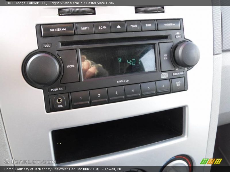 Bright Silver Metallic / Pastel Slate Gray 2007 Dodge Caliber SXT