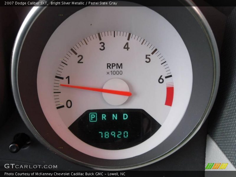 Bright Silver Metallic / Pastel Slate Gray 2007 Dodge Caliber SXT