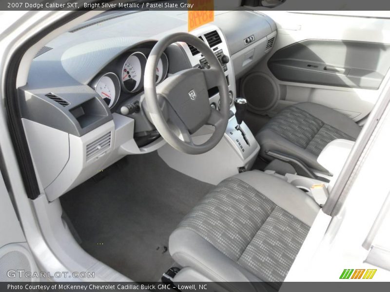 Bright Silver Metallic / Pastel Slate Gray 2007 Dodge Caliber SXT