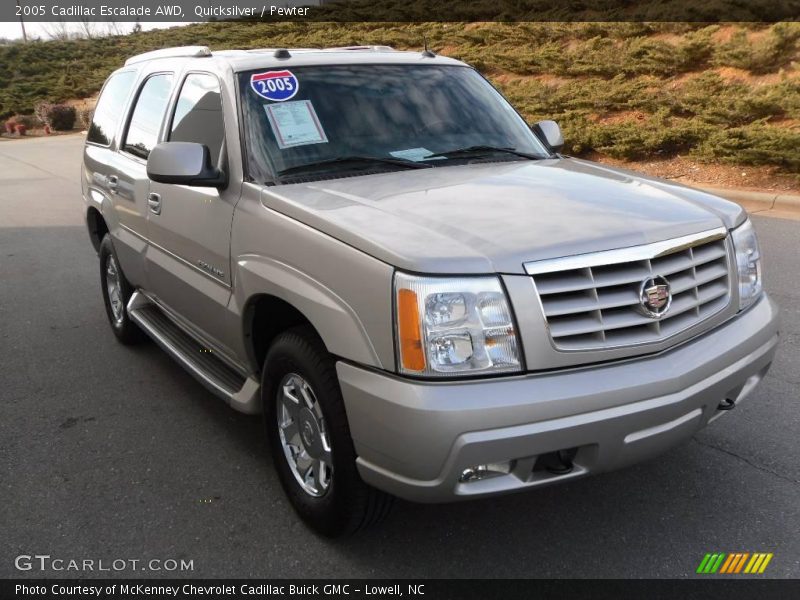 Quicksilver / Pewter 2005 Cadillac Escalade AWD