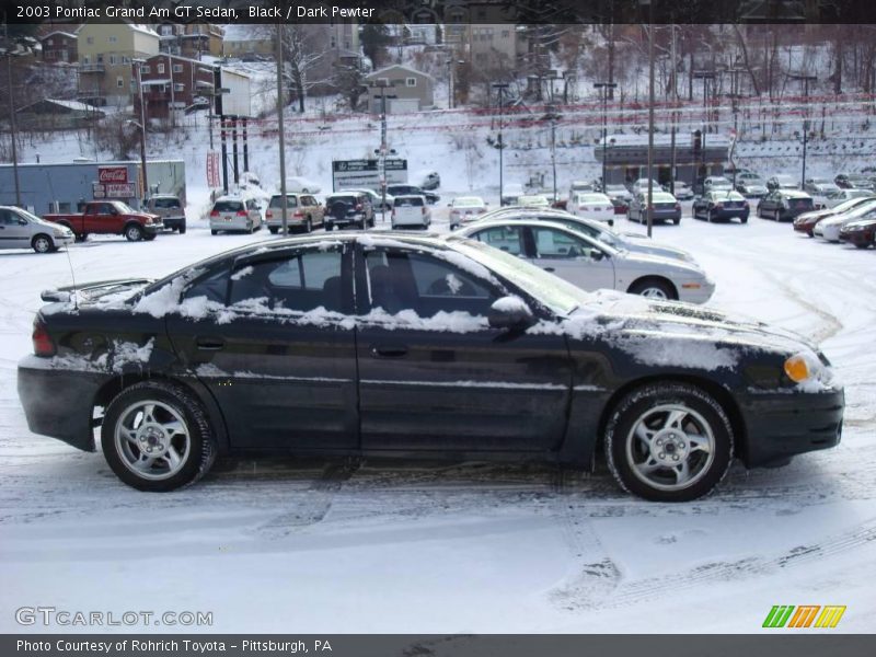 Black / Dark Pewter 2003 Pontiac Grand Am GT Sedan