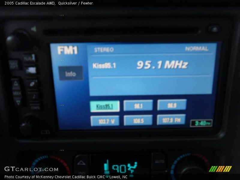 Quicksilver / Pewter 2005 Cadillac Escalade AWD