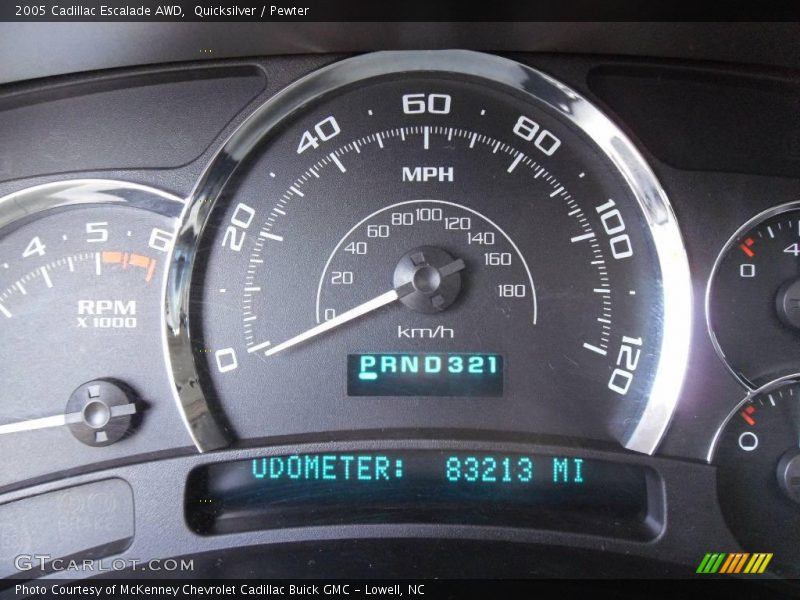 Quicksilver / Pewter 2005 Cadillac Escalade AWD