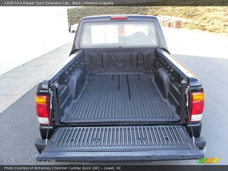 Black / Medium Graphite 1998 Ford Ranger Sport Extended Cab