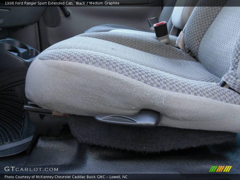 Black / Medium Graphite 1998 Ford Ranger Sport Extended Cab