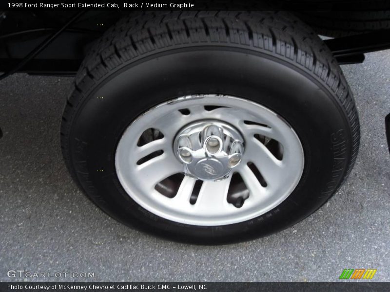 Black / Medium Graphite 1998 Ford Ranger Sport Extended Cab