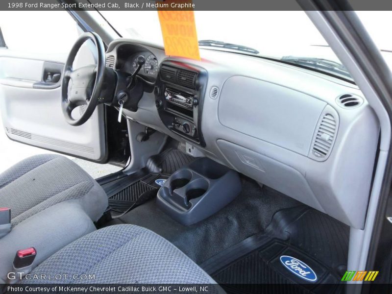 Black / Medium Graphite 1998 Ford Ranger Sport Extended Cab