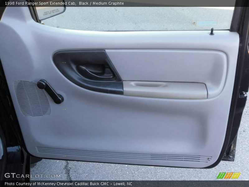 Black / Medium Graphite 1998 Ford Ranger Sport Extended Cab