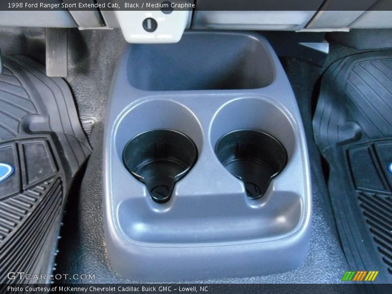Black / Medium Graphite 1998 Ford Ranger Sport Extended Cab