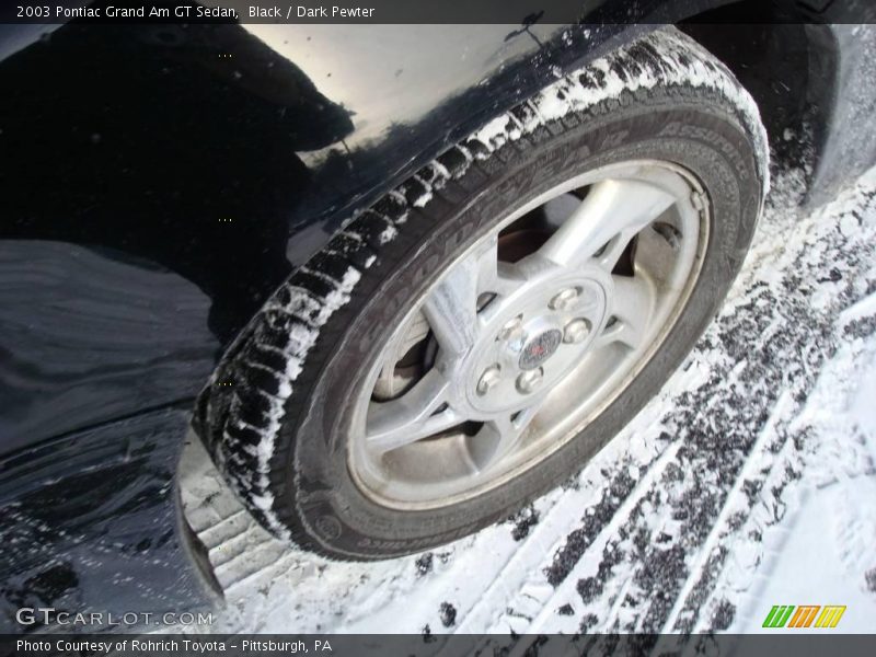 Black / Dark Pewter 2003 Pontiac Grand Am GT Sedan