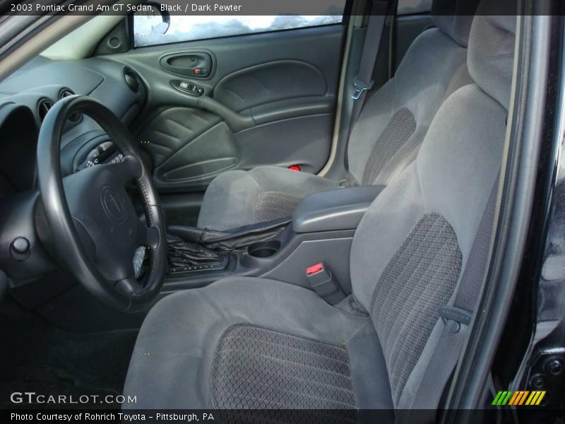 Black / Dark Pewter 2003 Pontiac Grand Am GT Sedan