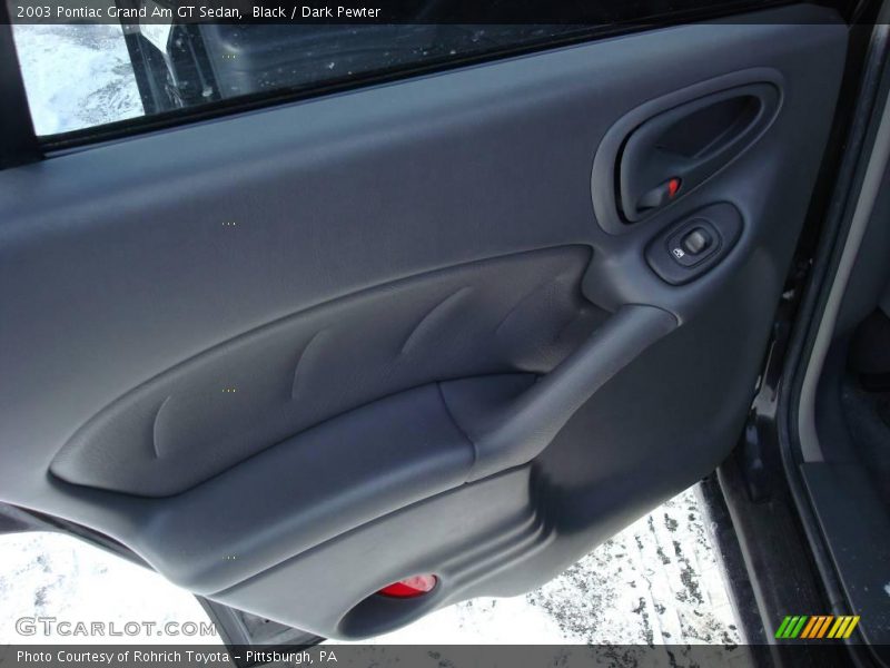 Black / Dark Pewter 2003 Pontiac Grand Am GT Sedan