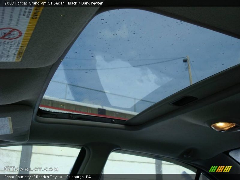 Black / Dark Pewter 2003 Pontiac Grand Am GT Sedan