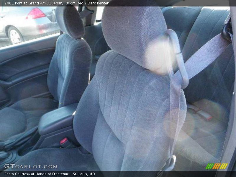 Bright Red / Dark Pewter 2001 Pontiac Grand Am SE Sedan