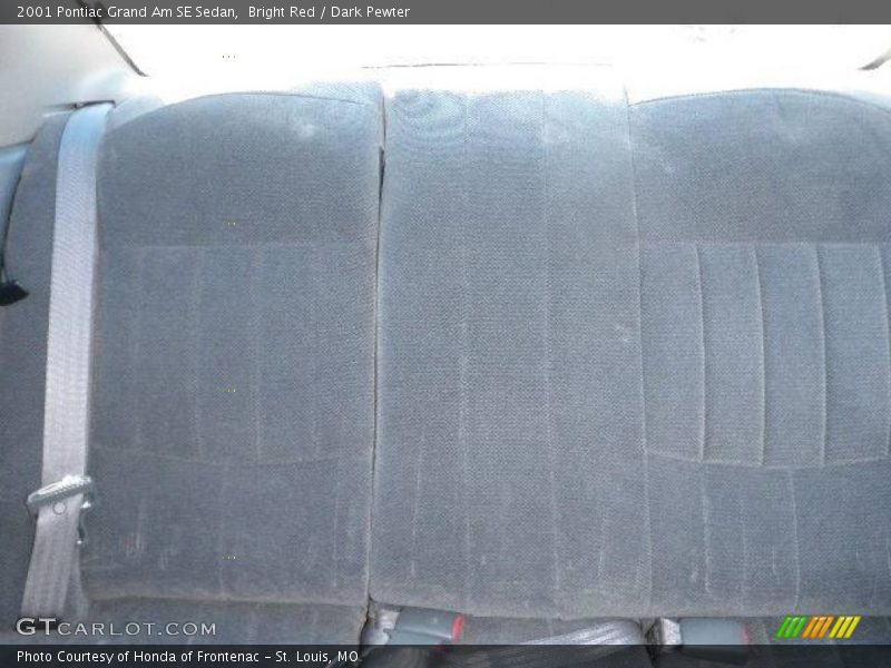 Bright Red / Dark Pewter 2001 Pontiac Grand Am SE Sedan