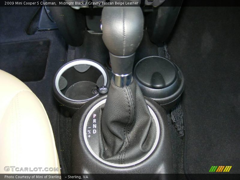 Midnight Black / Gravity Tuscan Beige Leather 2009 Mini Cooper S Clubman