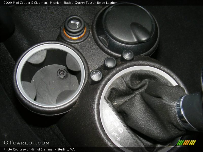 Midnight Black / Gravity Tuscan Beige Leather 2009 Mini Cooper S Clubman