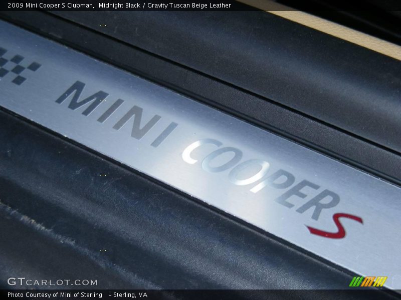 Midnight Black / Gravity Tuscan Beige Leather 2009 Mini Cooper S Clubman