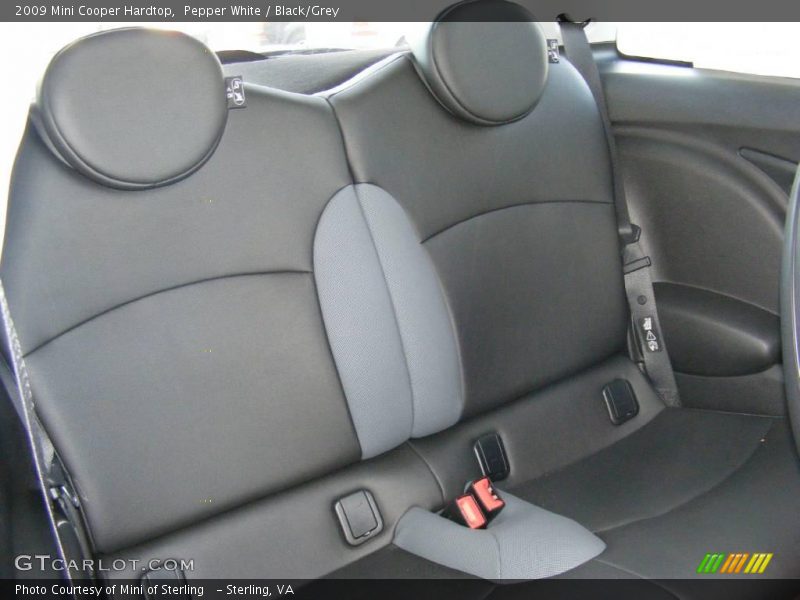 Pepper White / Black/Grey 2009 Mini Cooper Hardtop