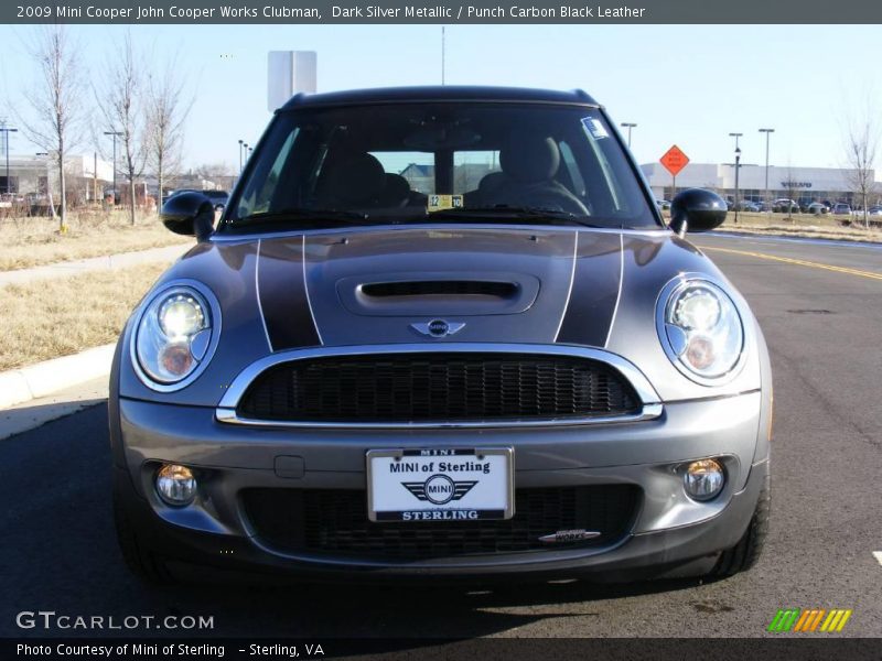 Dark Silver Metallic / Punch Carbon Black Leather 2009 Mini Cooper John Cooper Works Clubman