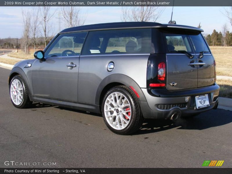 Dark Silver Metallic / Punch Carbon Black Leather 2009 Mini Cooper John Cooper Works Clubman