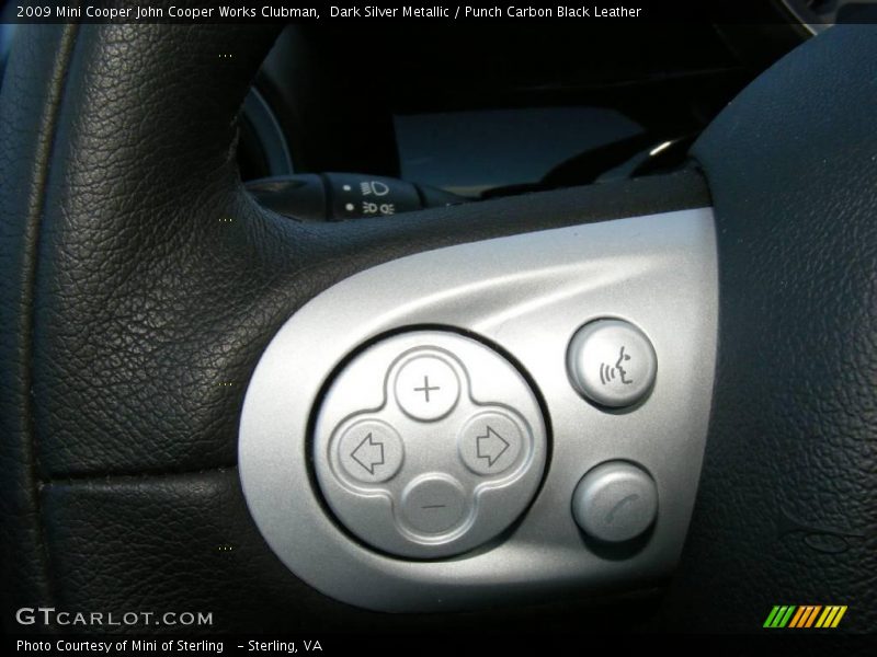 Dark Silver Metallic / Punch Carbon Black Leather 2009 Mini Cooper John Cooper Works Clubman