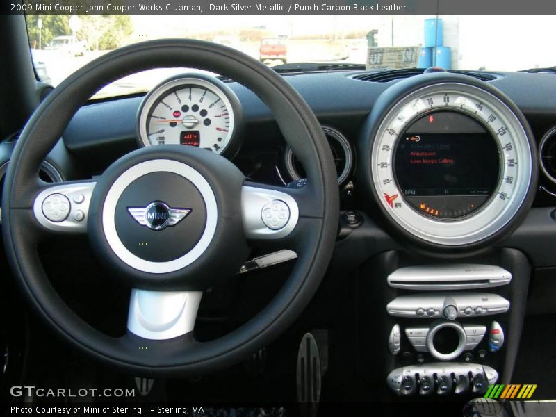 Dashboard of 2009 Cooper John Cooper Works Clubman