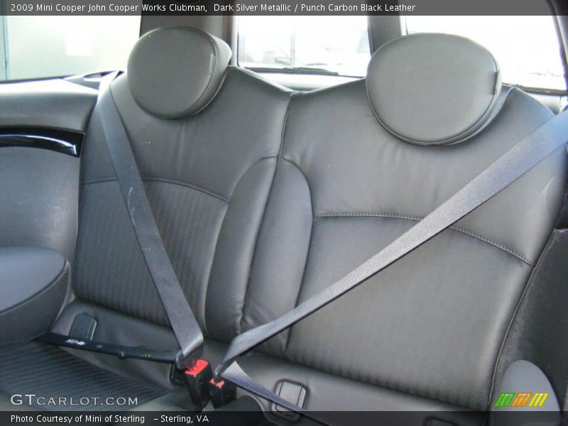 2009 Cooper John Cooper Works Clubman Punch Carbon Black Leather Interior