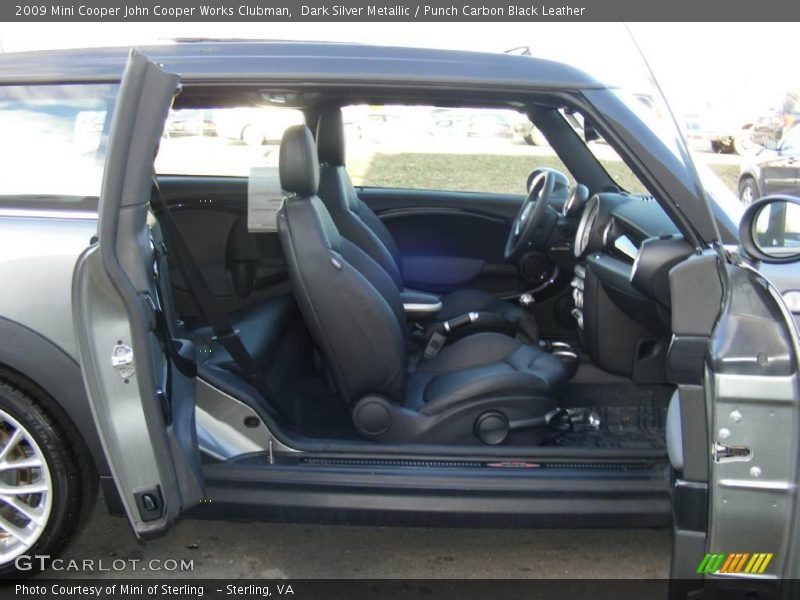  2009 Cooper John Cooper Works Clubman Punch Carbon Black Leather Interior
