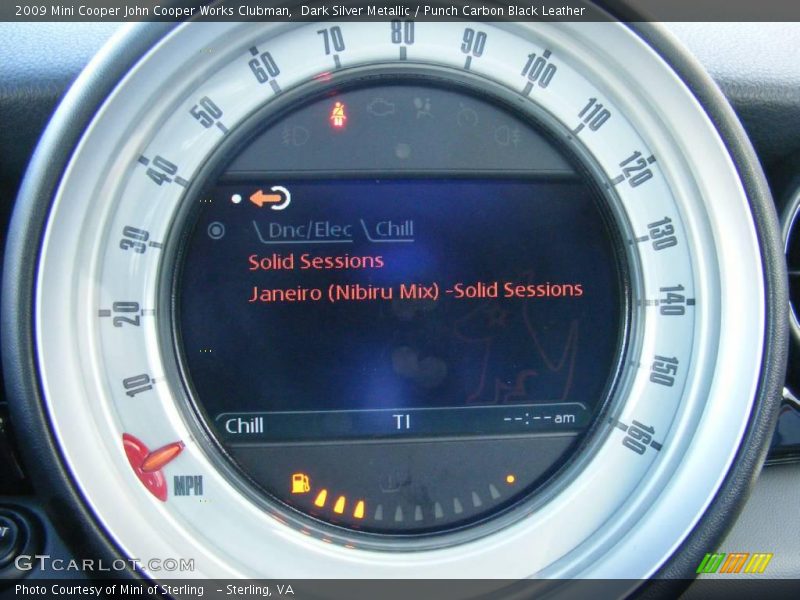 Dark Silver Metallic / Punch Carbon Black Leather 2009 Mini Cooper John Cooper Works Clubman