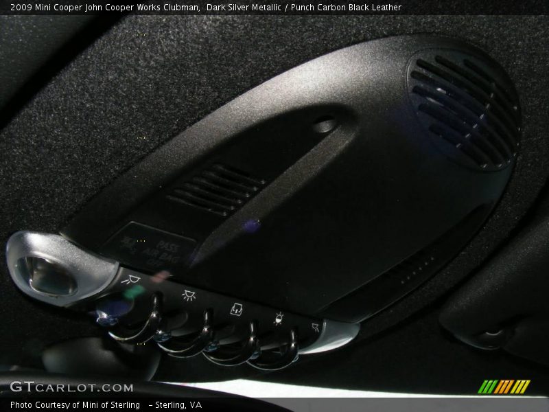 Dark Silver Metallic / Punch Carbon Black Leather 2009 Mini Cooper John Cooper Works Clubman