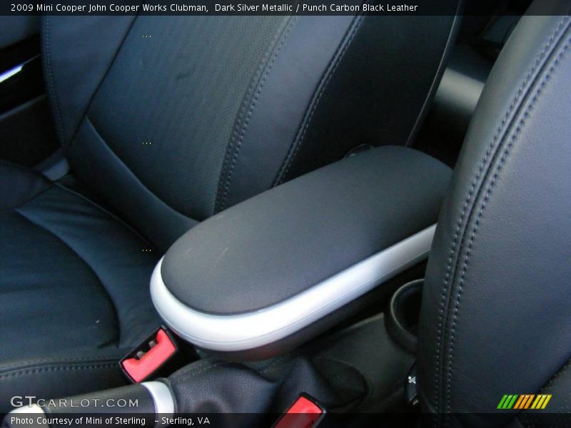 Dark Silver Metallic / Punch Carbon Black Leather 2009 Mini Cooper John Cooper Works Clubman