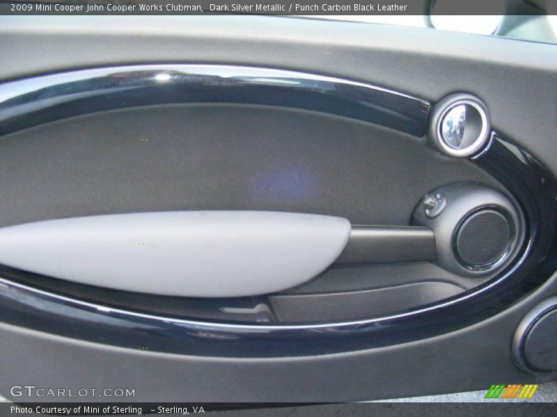 Dark Silver Metallic / Punch Carbon Black Leather 2009 Mini Cooper John Cooper Works Clubman