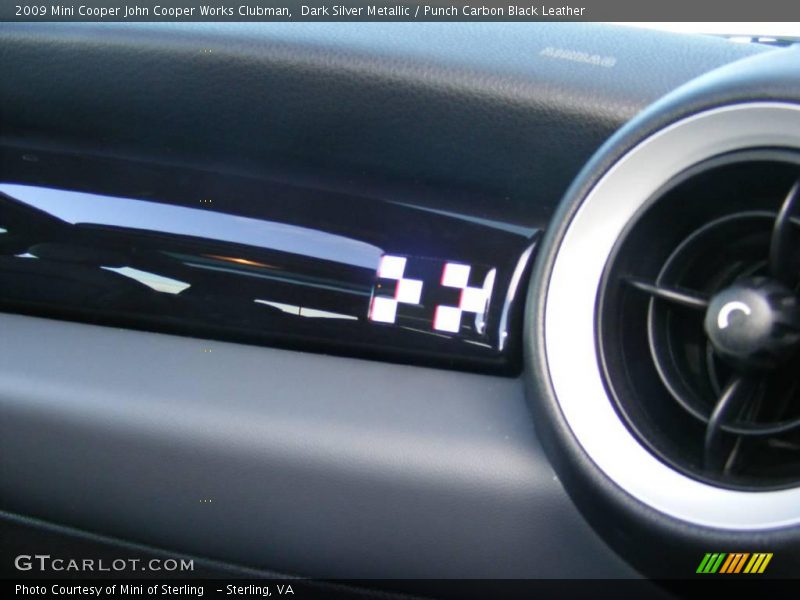 Dark Silver Metallic / Punch Carbon Black Leather 2009 Mini Cooper John Cooper Works Clubman