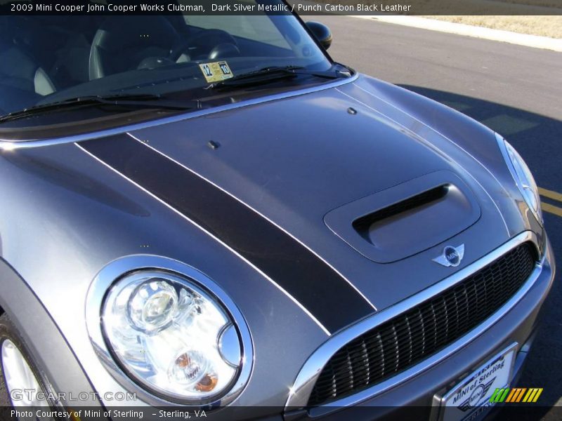 Dark Silver Metallic / Punch Carbon Black Leather 2009 Mini Cooper John Cooper Works Clubman