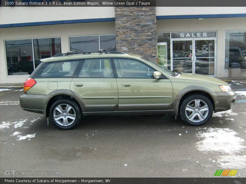 Willow Green Opal / Taupe 2005 Subaru Outback 3.0 R L.L. Bean Edition Wagon