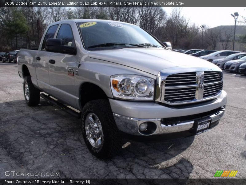 Mineral Gray Metallic / Medium Slate Gray 2008 Dodge Ram 2500 Lone Star Edition Quad Cab 4x4