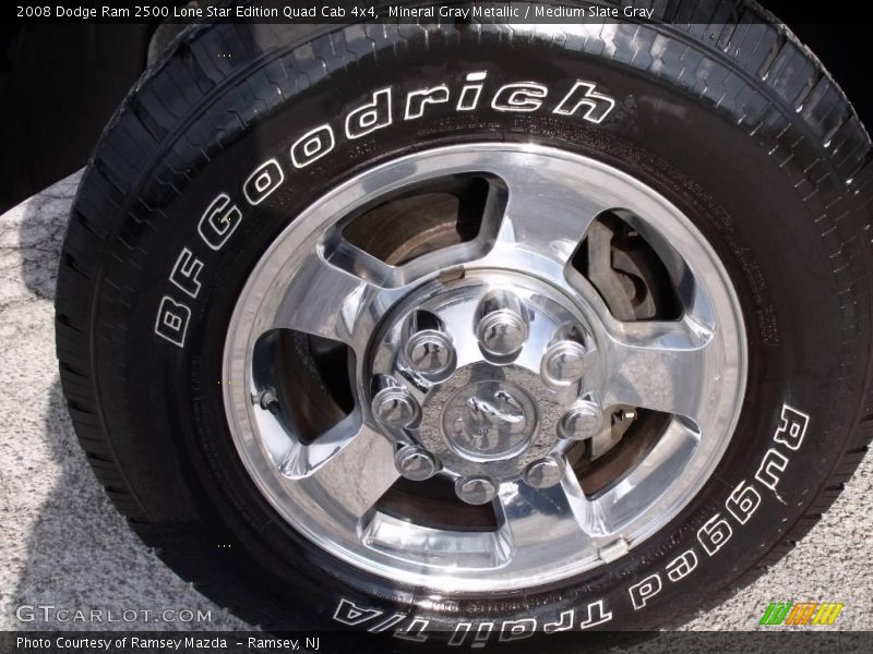 Mineral Gray Metallic / Medium Slate Gray 2008 Dodge Ram 2500 Lone Star Edition Quad Cab 4x4