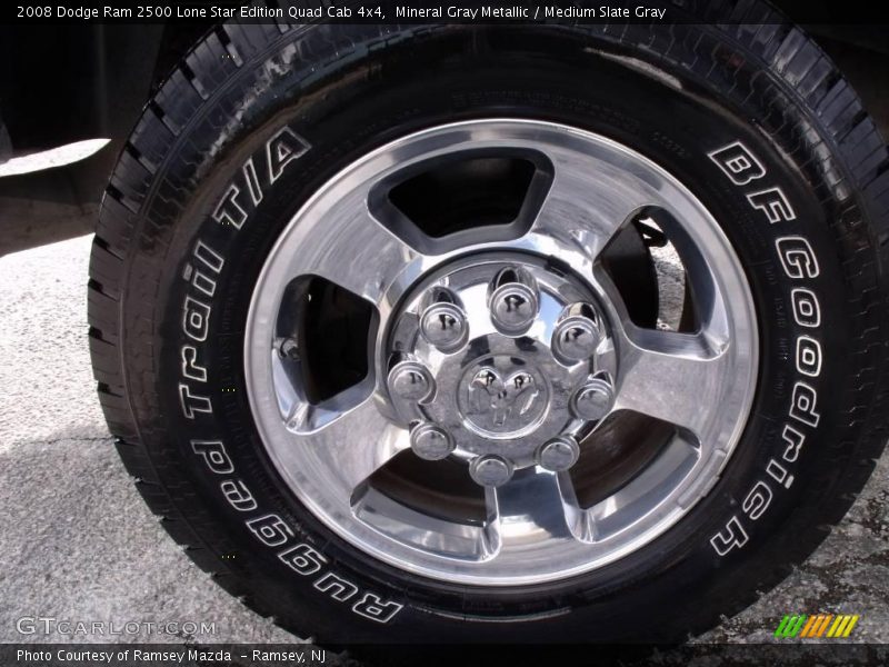 Mineral Gray Metallic / Medium Slate Gray 2008 Dodge Ram 2500 Lone Star Edition Quad Cab 4x4