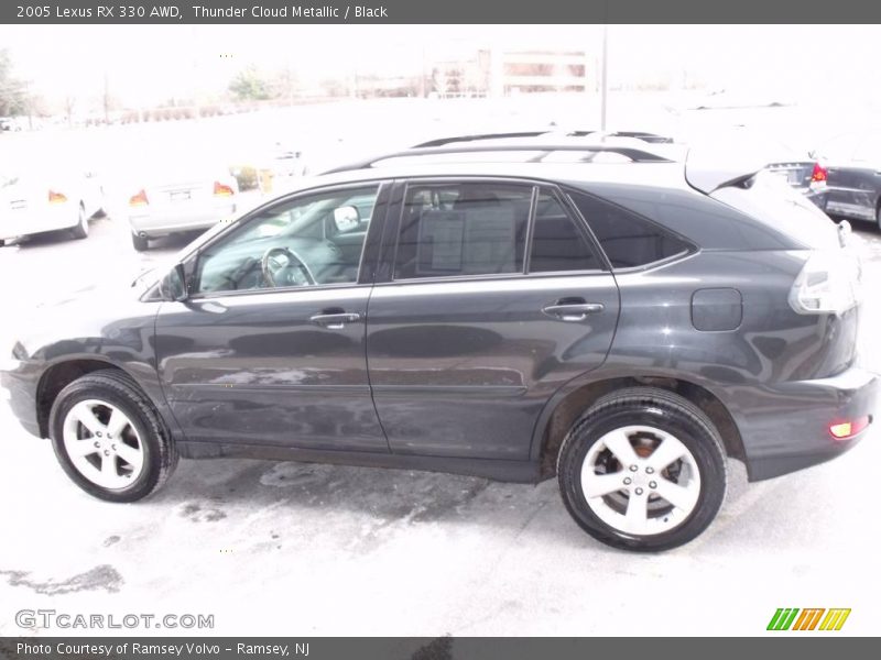 Thunder Cloud Metallic / Black 2005 Lexus RX 330 AWD