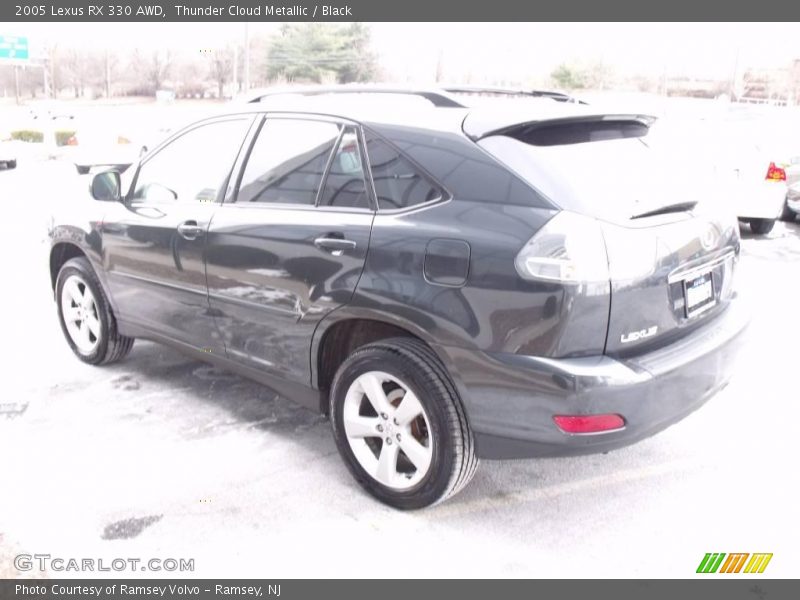 Thunder Cloud Metallic / Black 2005 Lexus RX 330 AWD