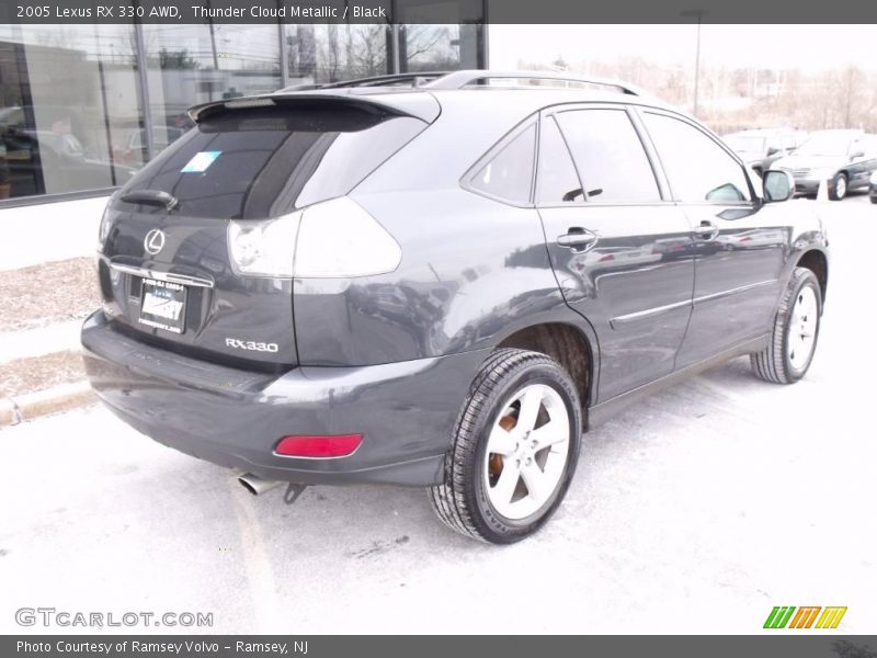 Thunder Cloud Metallic / Black 2005 Lexus RX 330 AWD