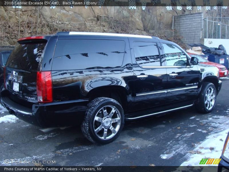 Black Raven / Ebony 2008 Cadillac Escalade ESV AWD