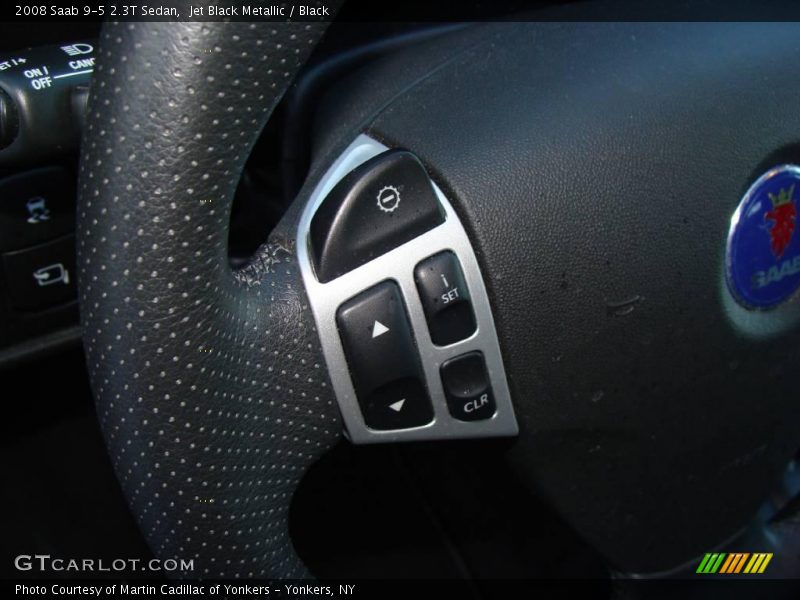 Jet Black Metallic / Black 2008 Saab 9-5 2.3T Sedan