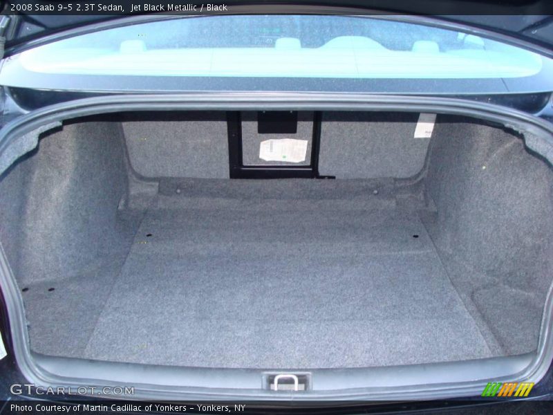 Jet Black Metallic / Black 2008 Saab 9-5 2.3T Sedan