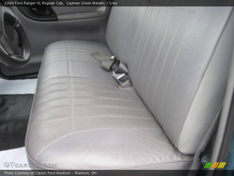 Cayman Green Metallic / Grey 1994 Ford Ranger XL Regular Cab