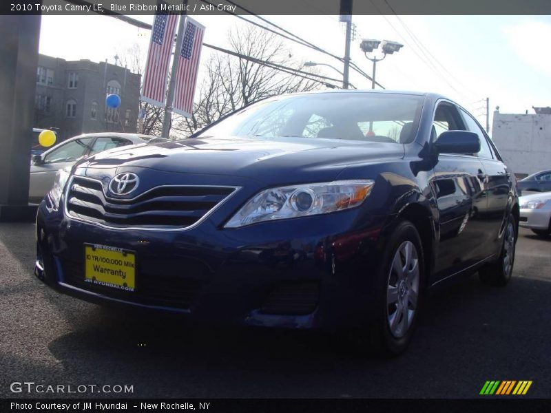 Blue Ribbon Metallic / Ash Gray 2010 Toyota Camry LE