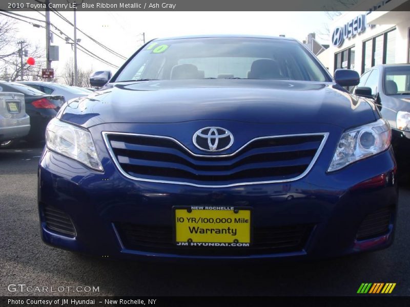 Blue Ribbon Metallic / Ash Gray 2010 Toyota Camry LE